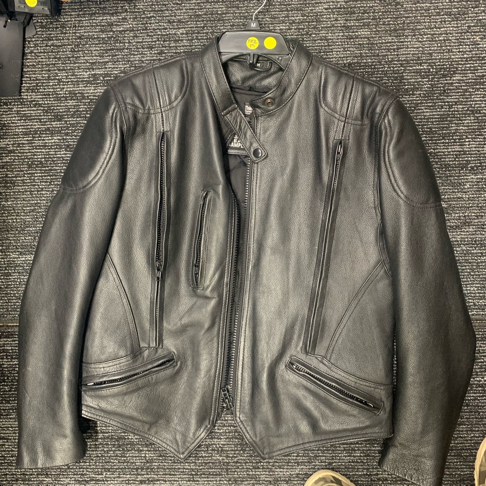 3M Thinsulate Black Leather Jacket